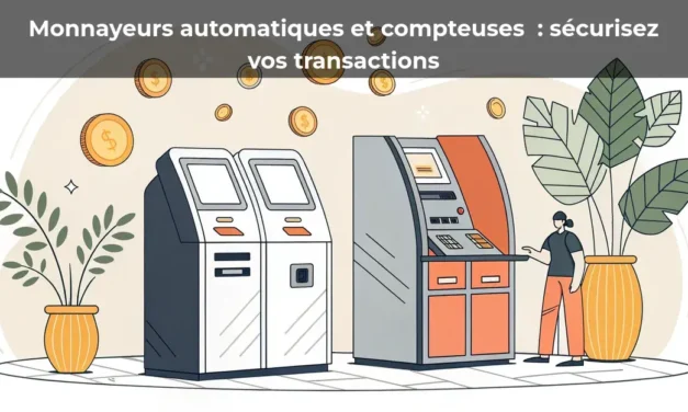 Monnayeurs automatiques et compteuses&nbsp;: sécurisez vos transactions