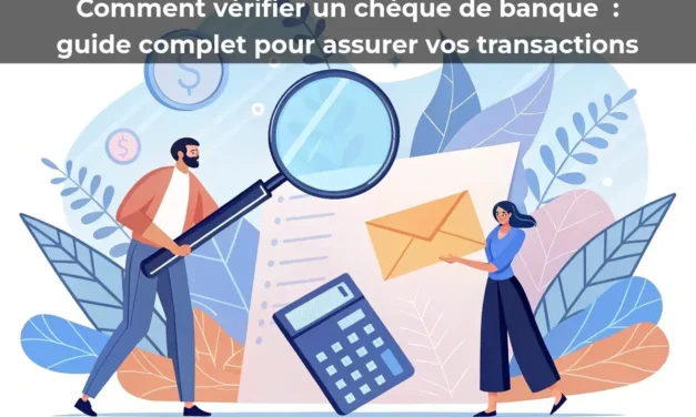 Comment vérifier un chèque de banque&nbsp;: guide complet pour assurer vos transactions