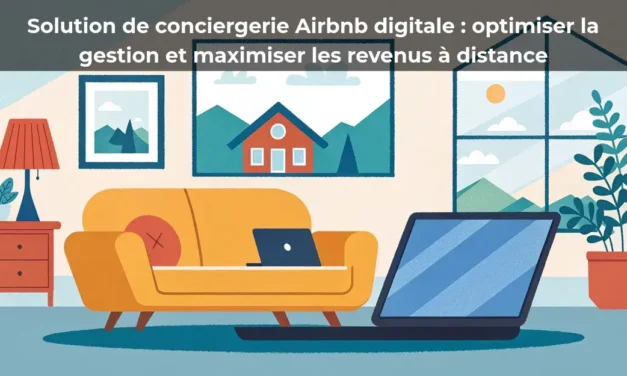 Solution de conciergerie Airbnb digitale&nbsp;: optimiser la gestion et maximiser les revenus à distance