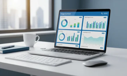 Gestion budgétaire : tableau de bord financier d'entreprise